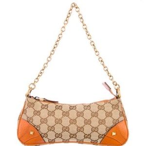 Authentic Gucci Nailhead Pouchette